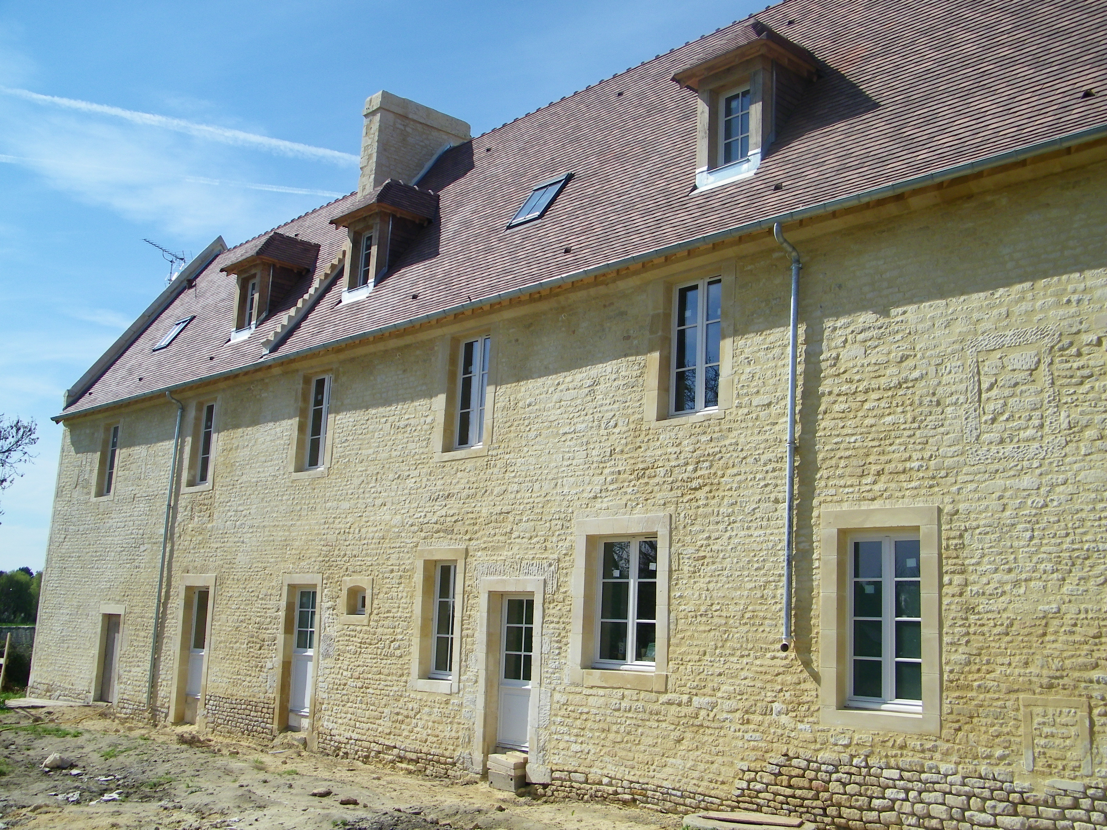 Réhabillitation de maison ancienne dans le Val d'Oise